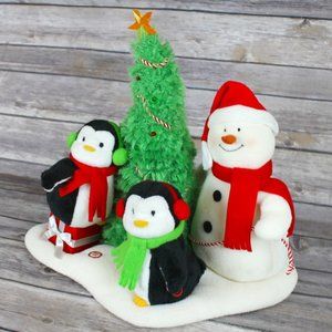 Hallmark 2006 Very Merry Trio Jingle Pals Singing Snowman Sound/Motion